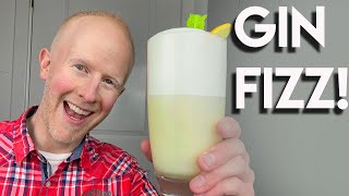 How to make a Gin Fizz cocktail [upl. by Grethel585]