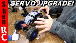 ECX TEMPER GEN 2 SERVO UPGRADE  HOW TO INSTALL A BETTER SERVO [upl. by Ydolem]