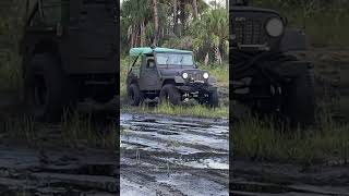 2018 amp 2024 Mahindra ROXOR’s in the mud RoxorJeepTharCJFunOffroadFloridafypsatisfying [upl. by Airtemed]