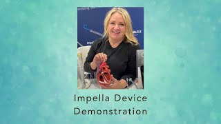 Impella Device Demonstration [upl. by Eirollam699]