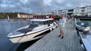 Nordkapp Coupe 830 Walk Through  Wills Marine [upl. by Meehyr]