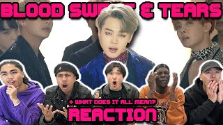 OUR FIRST TIME WATCHING BTS Blood Sweat amp Tears  Explained [upl. by Gabbert]