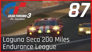 Gran Turismo 3 Aspec  Laguna Seca 200 Miles  Part 87 [upl. by Eecart180]