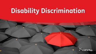 Disability Discrimination Update  Recent Cases and Top Tips 2022 [upl. by Nrol]