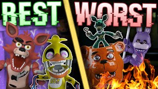 The BEST and WORST FNAF Merch for EVERY Character Part 1 [upl. by Anoyet]