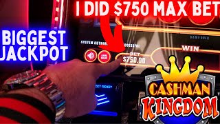 I Was SPEECHLESS After This BIGGEST JACKPOT On Cashman Slot Machine [upl. by Ranita]