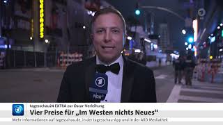 Lange OscarNacht Neun Nominierungen und vier Oscars für quotIm Westen nichts Neuesquot [upl. by Hctud]