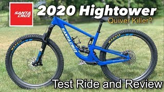 2020 Santa Cruz Hightower  Test Ride and Review  Ultimate Dad’s Bike [upl. by Anazus]