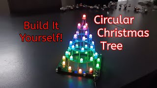 Assembling the Elektor 3D Circular Christmas Tree [upl. by Harshman]