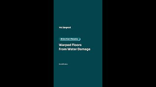 Brian Karr Reacts Warped floors from water damage [upl. by Kee]