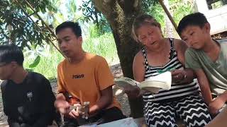 Hymn Singing during the Small Group Meeting in the Church in Sulop🎶🎵🎼 [upl. by Amla319]