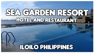 SEA GARDEN RESORT HOTEL AND RESTAURANT COASTAL ROAD BRGY CAMANGAY LEGANES ILOILO [upl. by Yelac166]