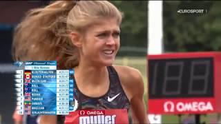 Konstanze Klosterhalfen  42111 min über die 1609 m  DiamondLeagueMeeting am 18082019 [upl. by Yonita]