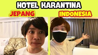 BEDANYA KAMAR HOTEL KARANTINA JEPANG DAN INDO [upl. by Nomyad163]