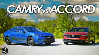 Camry vs Accord  The Forever Sedans Face Off [upl. by Artemla900]