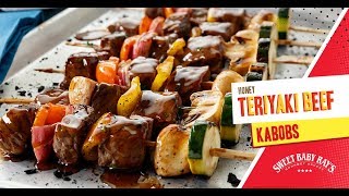 Honey Teriyaki Beef Kabobs [upl. by Einned]