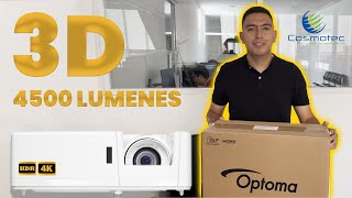 UNBOXING Proyector 3D 4500 lumenes LASER 😱 para planetarios móviles  COSMOTEC [upl. by Nyliram]