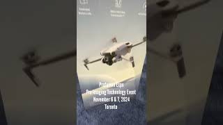 DJI Drone Demo at Profusion Expo Pro Imaging Technology Event by Vistek Nov 6 amp 7 2024 [upl. by Ruder]