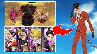 THIS TEAM GIVES YOU INSTANT WINS DEMIURGE IN A DEMON IN IS OP  Seven Deadly Sins Grand Cross [upl. by Colin505]