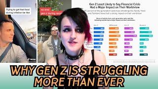 Inflation Rent and Bills The Economic Struggles Facing Gen Z Today [upl. by Azelea]