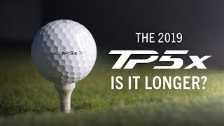 TaylorMade TP5x 2019 Golf Ball Review [upl. by Drofdarb5]