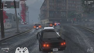 Coche de mierda  Pillbox Hill Laps  Carreras en GTA V FiveM [upl. by Nlyak]