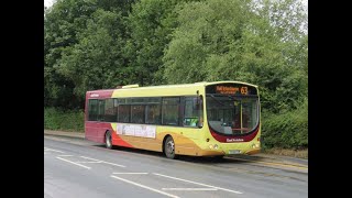 NICE ZF East Yorkshire 348 YX56FHR on 63 to Hull Interchange 20240713 [upl. by Dnalrah]