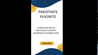 Online Shopping Pakistan  Aliseo Hub [upl. by Eirena719]