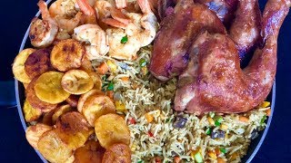 How to cook the perfect Nigerian fried rice using basmati rice [upl. by Tillio]