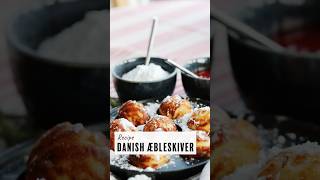 Recipe Danish Æbleskiver  Short version [upl. by Annatnom]