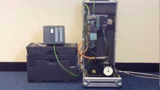 Siemens S71500 controlling Sinamics S120 [upl. by Enytnoel]