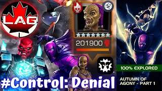 Autumn of Agony Jabari Panther Control Denial Objective x3 Different Solos ProwlerSkullFAM MCOC [upl. by Ahsenaj789]