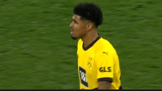 Ian Maatsen assist vs Freiburg [upl. by Penland428]