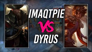 Imaqtpie  Imaqtpie vs Dyrus [upl. by Enelia]