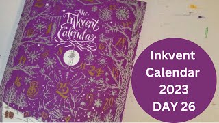 Diamine Inkvent Calendar 2023 Day 25 [upl. by Yendor]