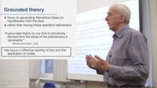 Grounded Theory  Core Elements Part 1 [upl. by Hultgren]