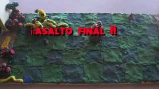 PLANTAS VS ZOMBIS PLASTILINA PARTE 1 [upl. by Chiquia393]