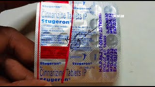 Stugeron Table uses in hindi  Stugeron 25 mg Tablet Uses in Hindi Chakkar Rokne Ki Tablet [upl. by Lajes]