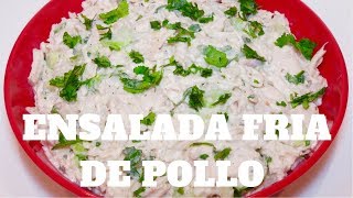 ENSALADA DE POLLO PARA SANDWICH [upl. by Raimundo926]