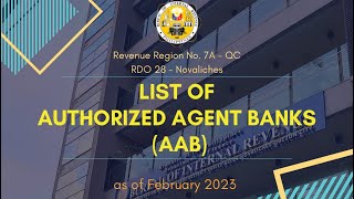 Authorized Agent Banks of RDO 28  Novaliches [upl. by Thadeus]