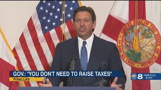 Taxpayers are sick of it Gov DeSantis rails Hillsborough school board over proposed tax measure [upl. by Hofmann]