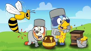 Bluey amp Bingo Become Beekeepers Roblox [upl. by Ibrahim]