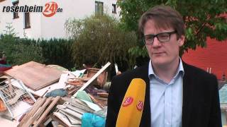 Nach Hochwasser Trinkwasser wird gechlort [upl. by Ybsorc]