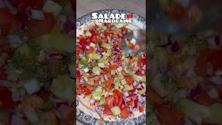 Salade marocaine 🇲🇦 food cuisine cuisinefacile recettefacile cuisinesimple maroc recipe [upl. by Lokim498]