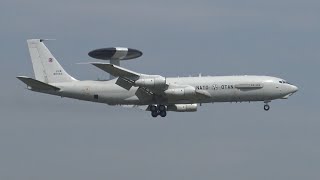 ILA 2016  Awesome Low Pass NATO Boeing E  3 Sentry AWACS [upl. by Berenice970]