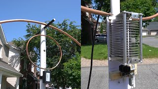 HAM RADIO  Magnetic Loop Antenna Coupling Loop amp Remote Tuning Update [upl. by Moselle]