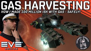 How I Make 100m ISK PER HOUR Gas Huffing  EVE Online [upl. by Tower]