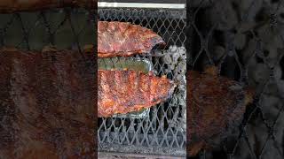 Charcoal grilled ribs ￼fyp [upl. by Yortal]