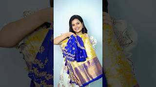 GRWM for bridesmaid look 😍❤️ explore styling fashion saree jewellery trending reels trend [upl. by Nolitta]