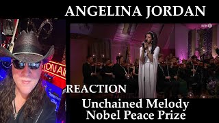 Angelina Jordan 17 Unchained Melody  Nobel Peace Prize REACTION angelinajordan reaction [upl. by Ileyan479]